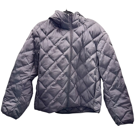 Uniqlo Other - Uniqlo Pufftech Puffer Jacket Gray M Lightweight Water Repellent Quilted